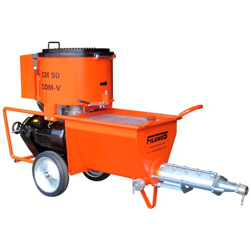 Machine à projeter et pompe à crépir Filamos CM-50COM-V - 50 l/min, 3,5 MPa_0