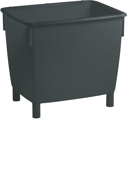 Conteneur d'évacuation / à déchets - L945xl725xH830 mm - Polyéthylène (HDPE) gris basalte - CRAEMER_0