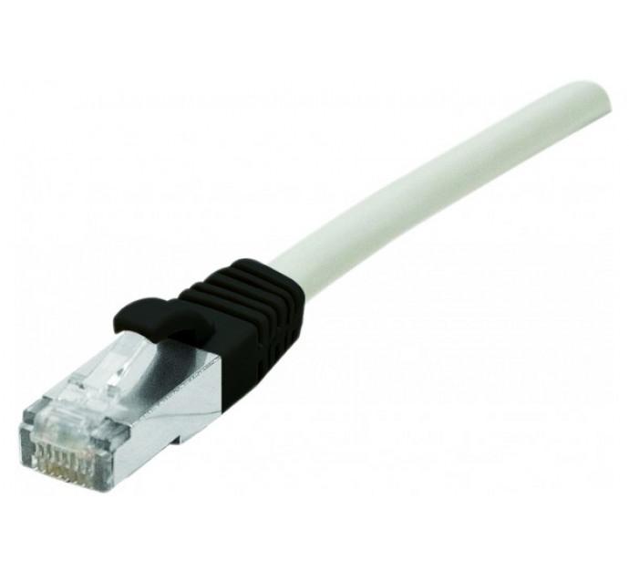 Cordon RJ45 Catégorie 6 S/FTP LS0H PoE++ Snagless Gris - 10 m - Blindage optimal et haute performance_0