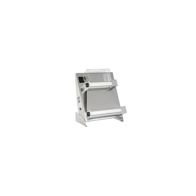 Façonneuse laminoir à pizza 40 cm - Prismafood - Réf DSA420RP - Épaisseur réglable de 0 à 5 mm, diamètre 26-40 cm_0