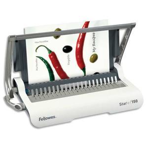 Fellowes perforelieur manuel Star+ - capacité 150 feuilles - perforation et reliure simultanées_0