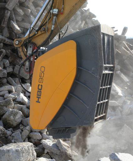 Godet concasseur Hbc 750 - Hartl Engineering & Marketing GmbH - Débit haute performance et granulométrie constante_0