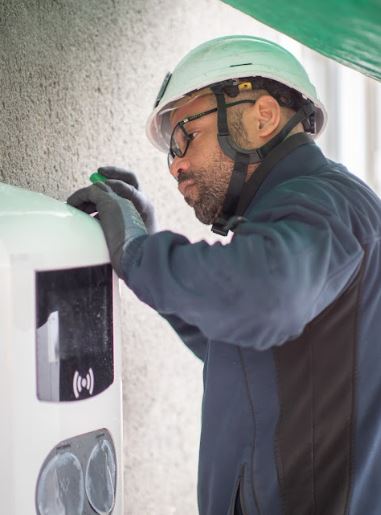 Installation Borne de recharge Alfen Pro Double 7,4 kW   - 22 kW_0