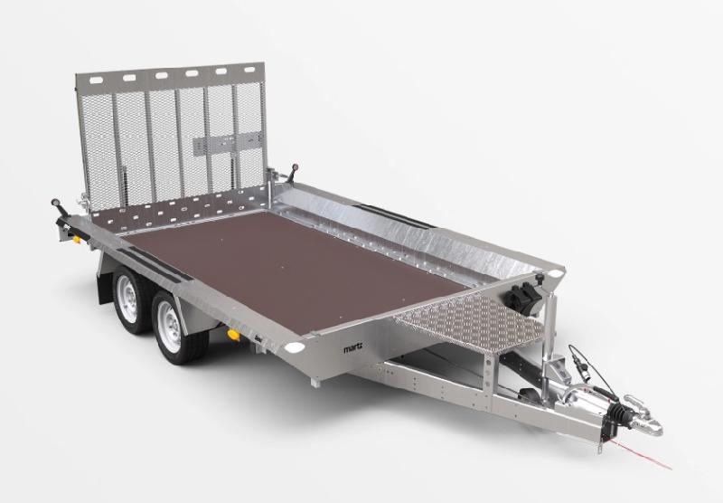 Remorque roues dessous - 3,50 X 1,70 M - 2700 KG - MARTZ BAU 3_0