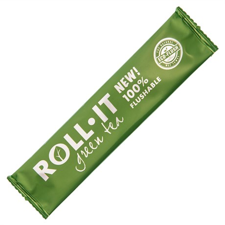 RINCE-DOIGTS JETABLE ROLL IT THÉ VERT 50 G/M² CELLULOSE BLANC (VENDU PAR 1000)