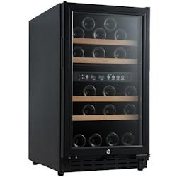 VINOBOX- cave à vin, cave à vin 40 2T noir - noir acier V40GC2TN_0