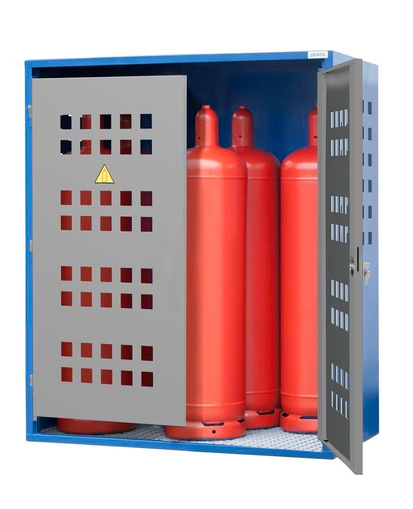 259068w - Armoire pour bouteilles de gaz LB 6 - stockage sécurisé pour 12 bouteilles de 11 kg ou 6 bouteilles de 33 kg_0