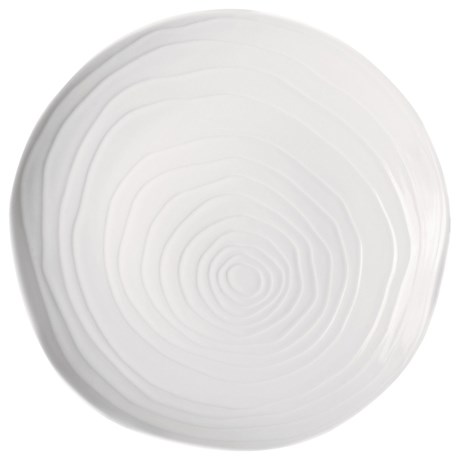 ASSIETTE PLATE TECK BLANC 28 CM