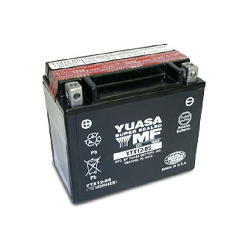 Batterie Moto Yuasa 12n12a 4a 1 12v 12 6ah 120a Comparer Les Prix