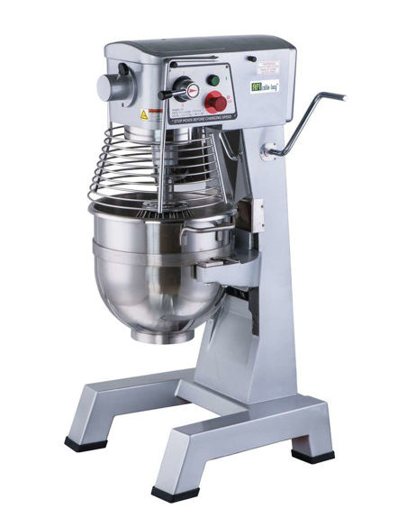 Batteur mélangeur professionnel 30 Litres - BM30 - 3 vitesses, cuve inox 30L, fabrication française_0