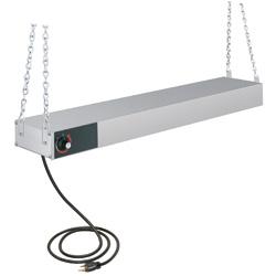 Chauffe-aliments à plafond 1370 mm DRH-54 - Habillage inox - Élément chauffant en acier armé inusable_0