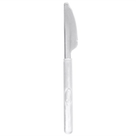 COUTEAU LUXE 19 CM PS TRANSPARENT (VENDU PAR 800)