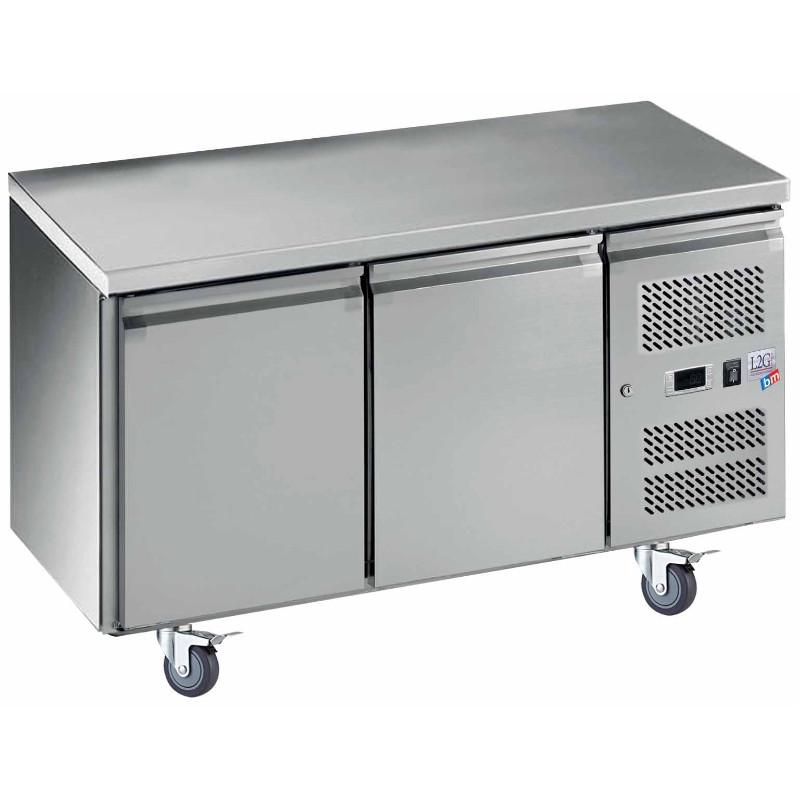 Desserte réfrigérée 2 à 4 portes -2°C/+8°C - Profondeur 600 mm - Construction inox - Marque L2G_0