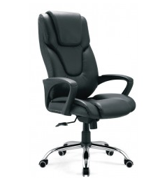 Fauteuil de direction GA 230 - Simili cuir, dossier haut, basculant, usage 8h/jour_0