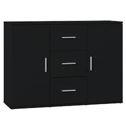 Helloshop26 - Buffet bahut commode armoire meuble de rangement organisateur cuisine salle de séjour salon 91 x 29,5 x 65 cm bois 02_0036154 - 3000212_0