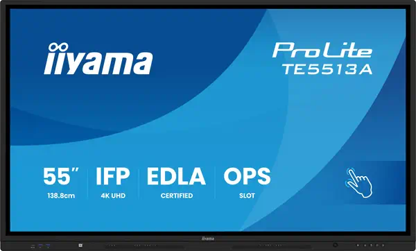 Iiyama TE5513A-B1AG àÉcran d'affichage dynamique àÉcran plat interactif 138,7 cm (54.6