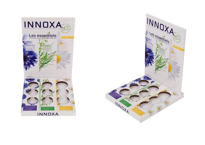 Innoxa - Présentoir à empreinte - Porte visuel de comptoir_0