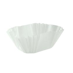 Packnwood FHC - 100Pcs - Caissette papier de cuisson ovale blanche siliconée - 65x50x40mm - blanc papier 209CPS65_0