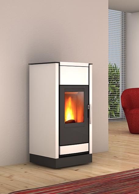 Poêles à granulés - Piazzetta P152 - 6 kW, rendement 92,10%, réservoir 10,5 kg_0
