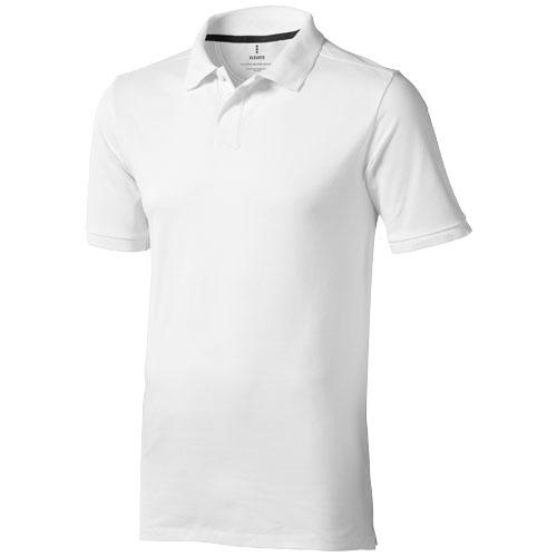 Polo manches courtes pour homme Calgary 38080011 - maille piquée 100% coton - 200 g/m²_0