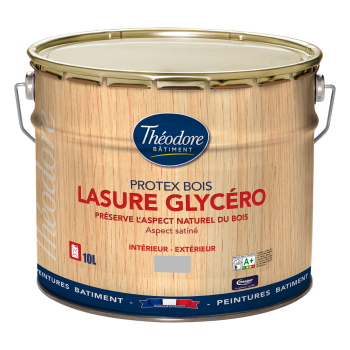 Protex bois lasure glycéro - aspect satiné - Theodore - réf. Ag00863_0
