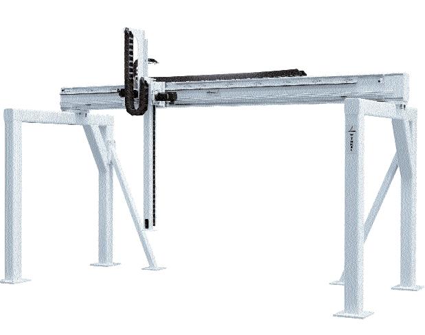 Rail de guidage linéaire dynamique type DLE - entraînement par crémaillère - capacité jusqu'à 1,0 t_0