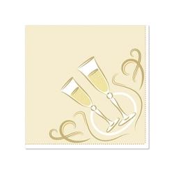 14 lots de 20 Serviettes 