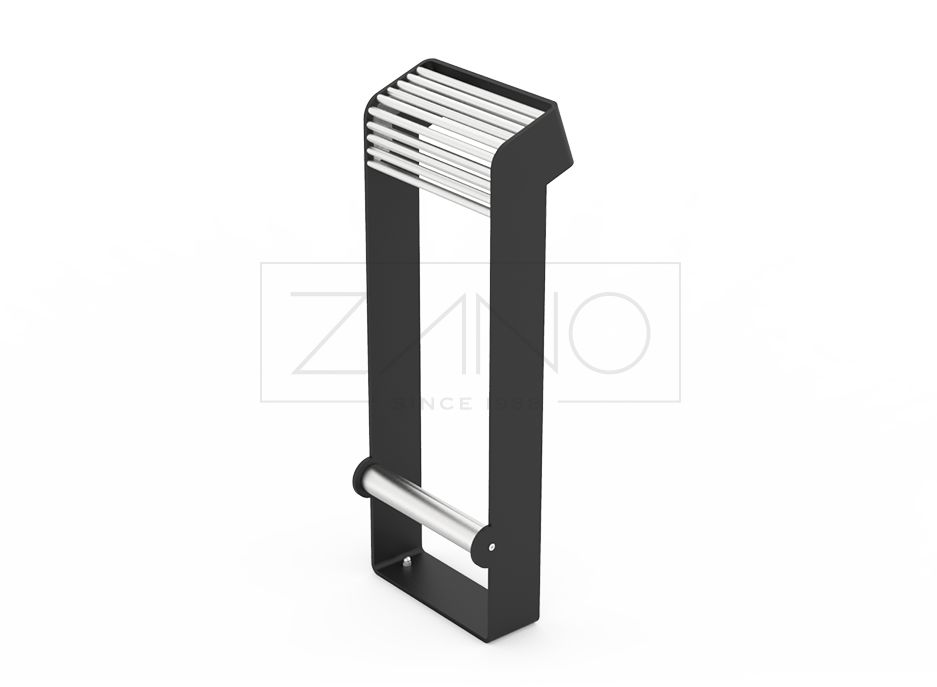Assis-debout public Reliq 17.001.1 - Zano - acier inoxydable ou acier carbone peint RAL_0