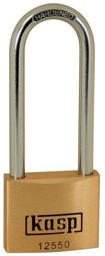 Cadenas en laiton KASP KA25505 - Anse longue - Clés identiques - Résistance à la corrosion_0