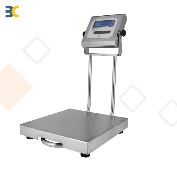 Balance de contrôle MARQUES MC 40 SS - inox IP67 avec indicateur BM1000 et plateforme 40x40 cm_0