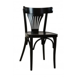 Chaise de restaurant BISTRO-170 - bois cintré, hêtre, assise contreplaquée - disponible en plusieurs couleurs_0
