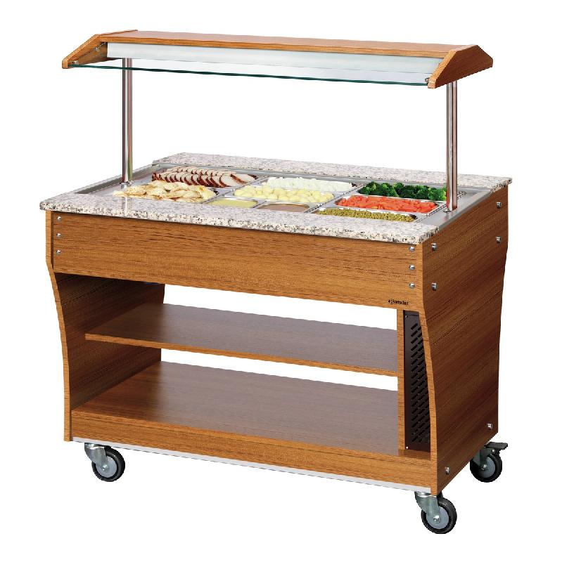 Chariot buffet, chaud, 3x 1/1GN_0