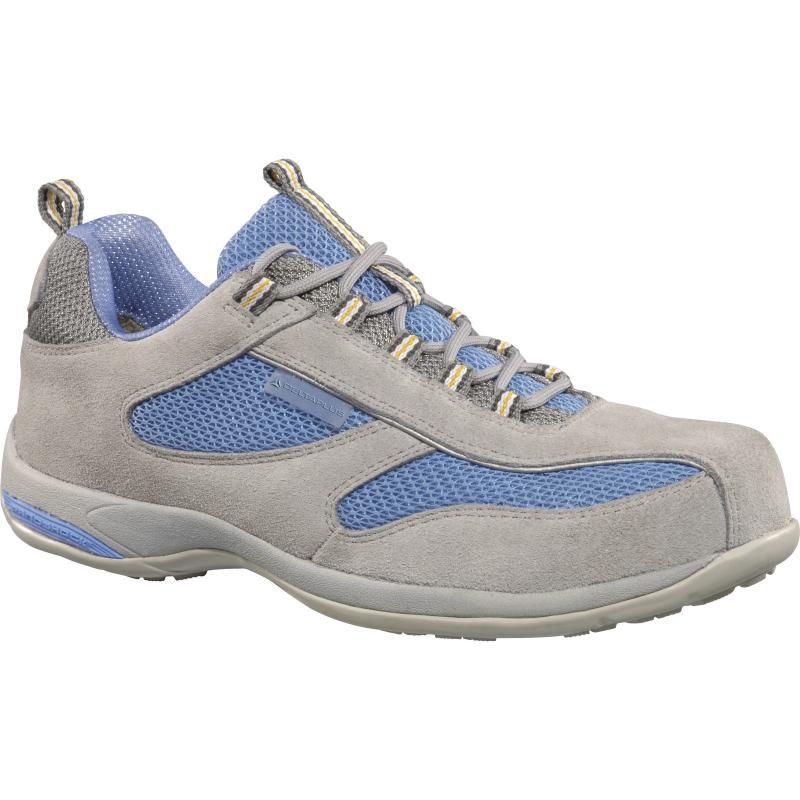 Chaussures de sécurité basses pour femme - croûte velours/nylon - antibess1_0