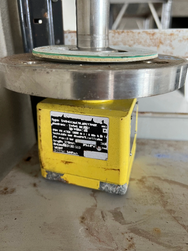 Commutateur vibrant avec tube d'extension pour liquides swing 83 atex dn50 inutilisé - référence                        :                         c8332_0