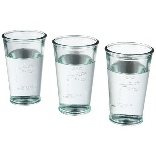 Ensemble ford de trois verres à eau en verre recyclé 11244600_0