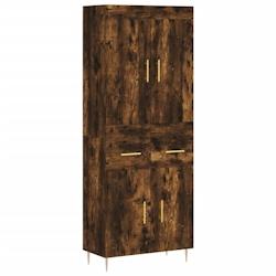 Helloshop26 - Buffet bahut commode armoire meuble de rangement organisateur cuisine salle de séjour salon haut 69,5 x 34 x 180 cm 02_0033410 - 300021_0