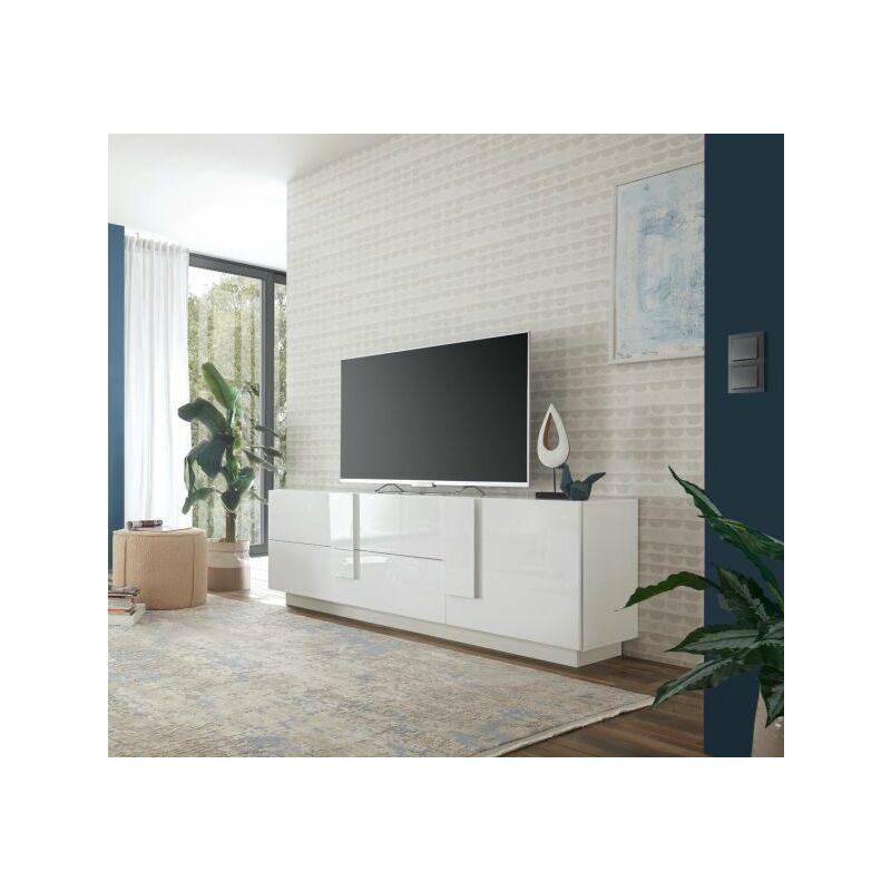 Mobile Per TV L 160 X H 51 X P 45 Cm Bianco | Leroy Merlin - 12