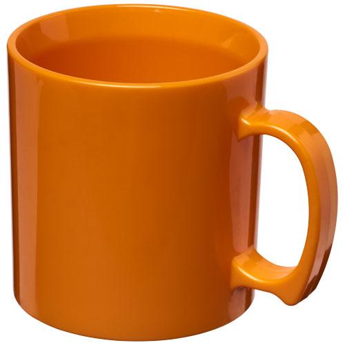 Mug en plastique standard 300 ml - Résistant à simple paroi - Fabriqué au Royaume-Uni_0