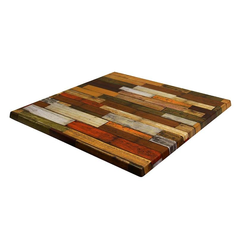 Plateau de table Werzalit 60x60 - PLANCHA ROT_0