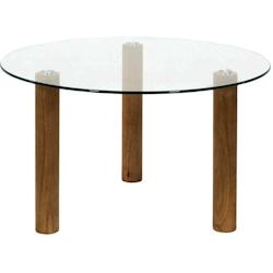 Table basse ronde en verre trempé The Home Deco Factory - 3664944699897_0