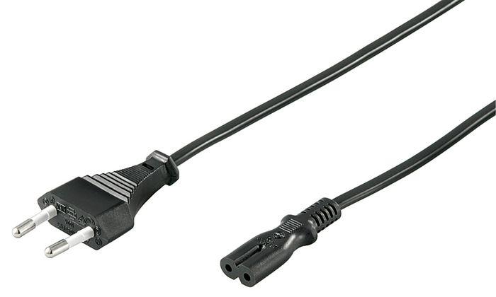 MICROCONNECT PE030710 CÂBLE ÉLECTRIQUE NOIR 1 M PRISE D'ALIMENTATION T_0