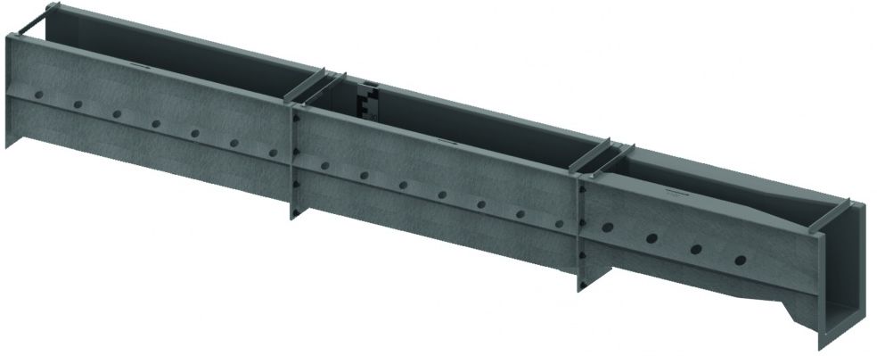 Aquaflow aqf15 - canal venturi pour mesure de débit avec approche - aqualabo - 15 m3/h_0