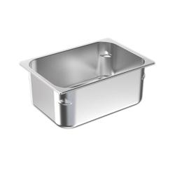 Bac Glacier inox AISI 304 - 360 x 250 hauteur 150 mm Anti Encastrement - Gastroland - 3701666006678_0