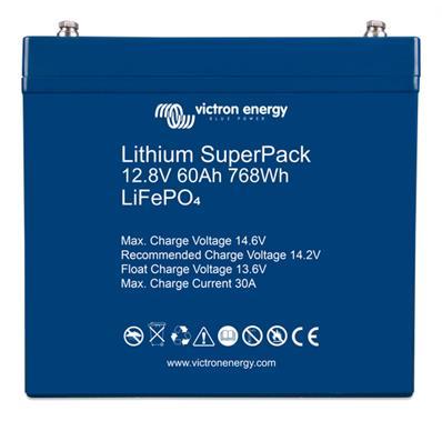 Batterie lithium 12v 60ah superpack victron bms intégré_0