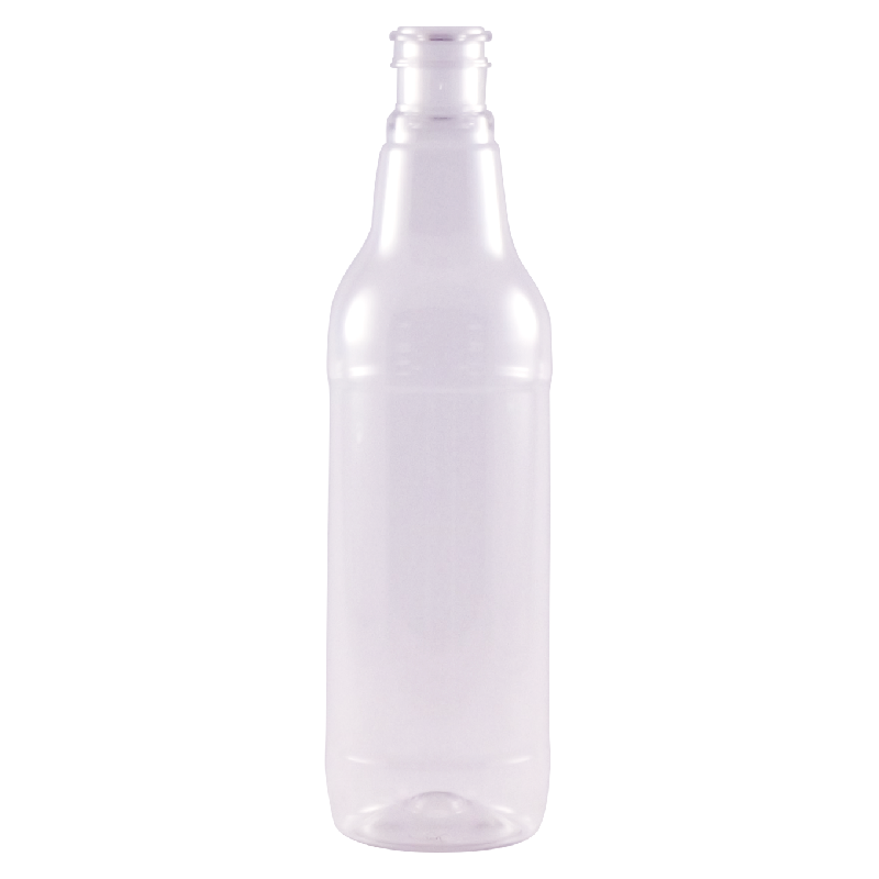 Bouteille PET Lucia 500 ml - Jupe longue - Bague Verplast - Cristal_0