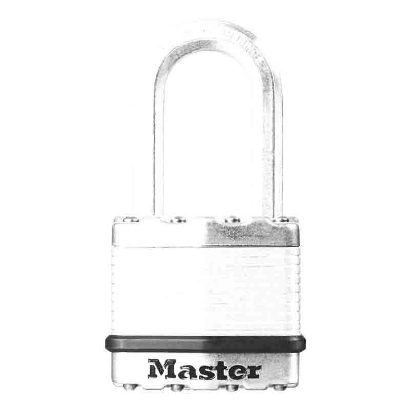 Cadenas haute sécurité en acier laminé 45 mm - Anse octogonale en carbure de bore - Masterlock_0