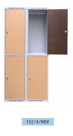 Casier - 752/4/MDF - Extension L750 avec portes bombées, PLEXI ou MDF_0