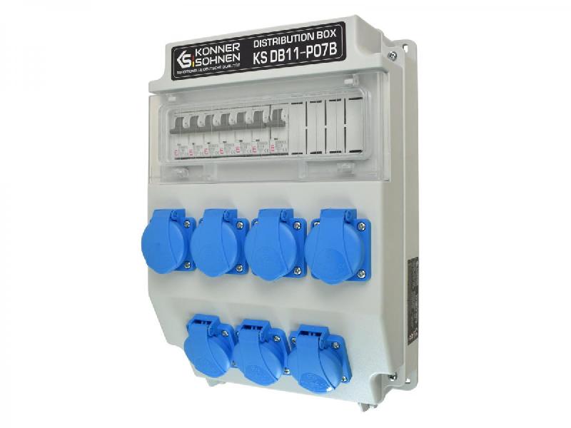 Coffret de chantier 32A 230/400V - Könner & Söhnen - Utilisation intérieure et extérieure - Réf. DB11-P07B_0