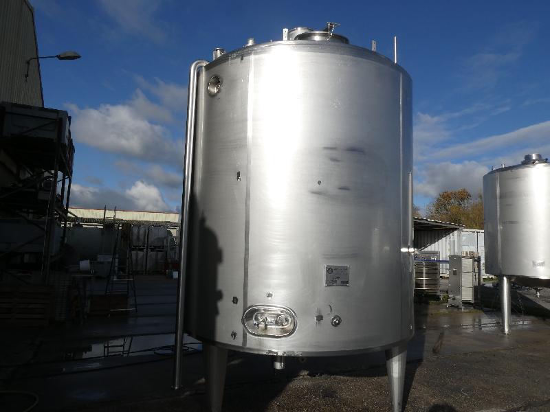 Cuve Goavec 10000 L - CUV427 avec Boule de Lavage et Isolation Inox 304L_0