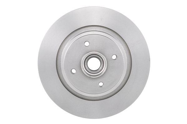 Disque de frein Bosch 0986479277 - arrière - plein - 4 trous - épaisseur 10,9 mm_0